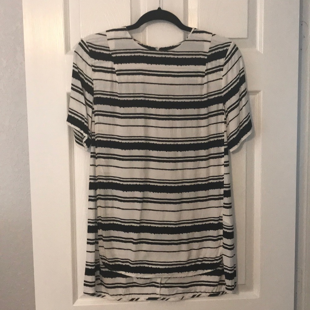 Black & White Stripe Tunic